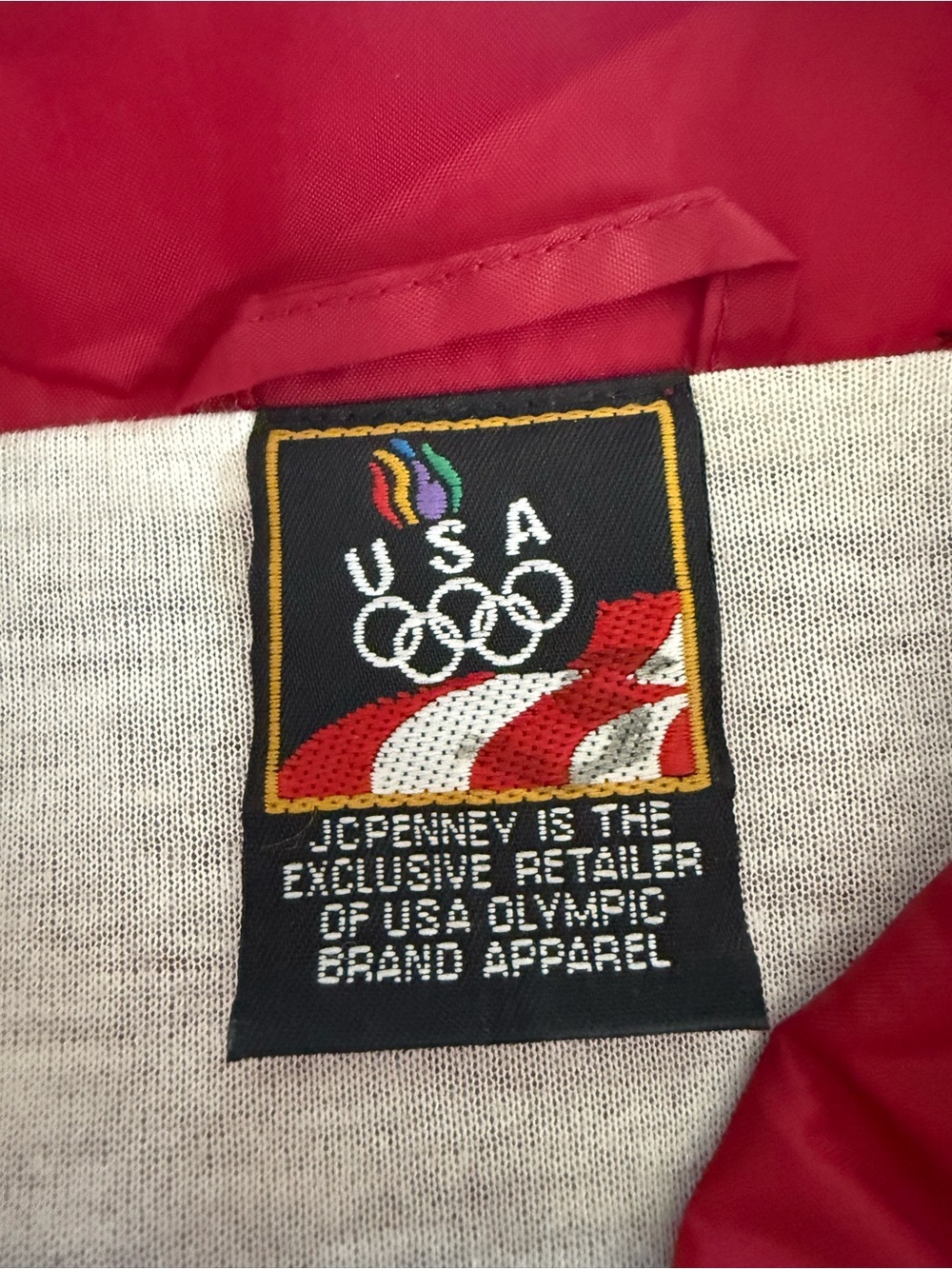 VINTAGE USA Olympics windbreaker from JcPenny - Picture 5 of 6